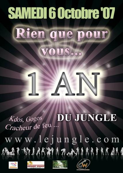 B-DAY ( Anniversaire ) DU JUNGLE